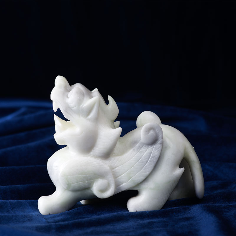 玉石擺件-風(fēng)水貔貅-招財進寶
